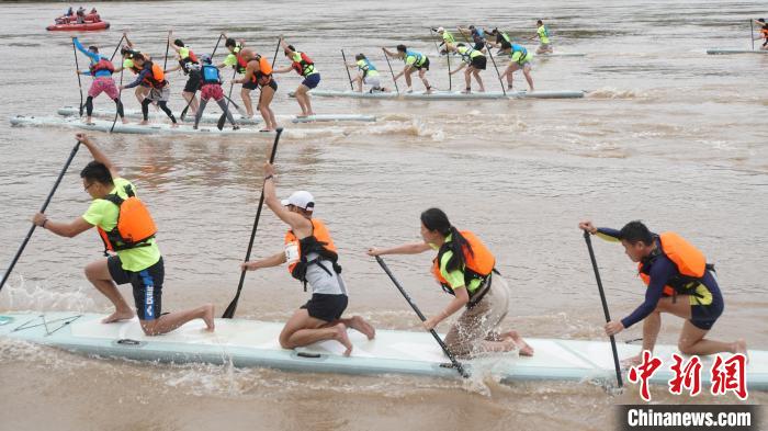 2024绿水青山中国休闲运动挑战赛在漓江平乐段水