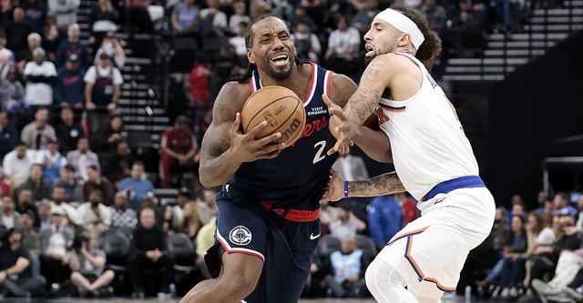 快船主场力克尼克斯迎两连胜 伦纳德砍29+7+8引领