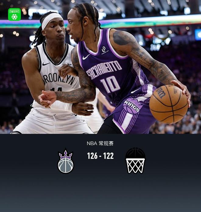 国王逆转篮网蒙克32分引领胜局 雷诺两双助球队